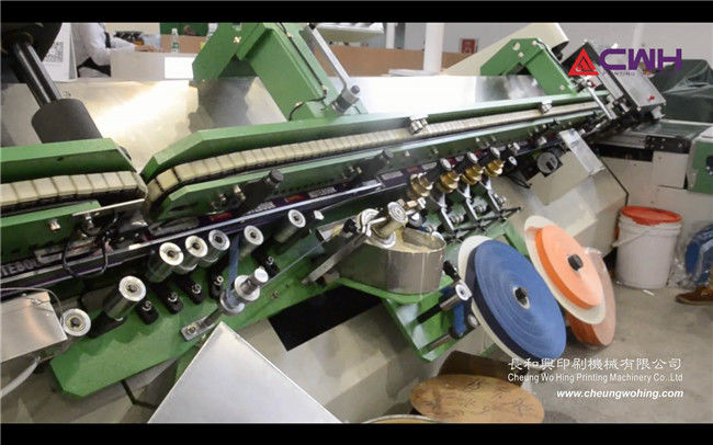 Stable Performance 69KW Notebook Making Machine Flexo Printing Production Line