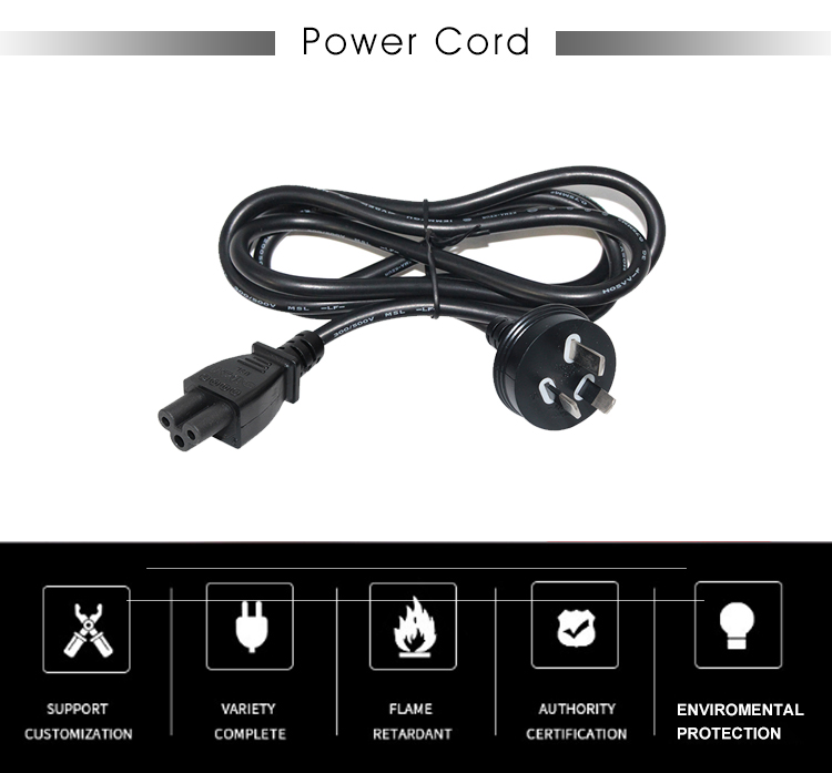 Home Appliance Pure Cooper 10A Extension Cable Saa Australia Zealand Male Plug To Iec C5