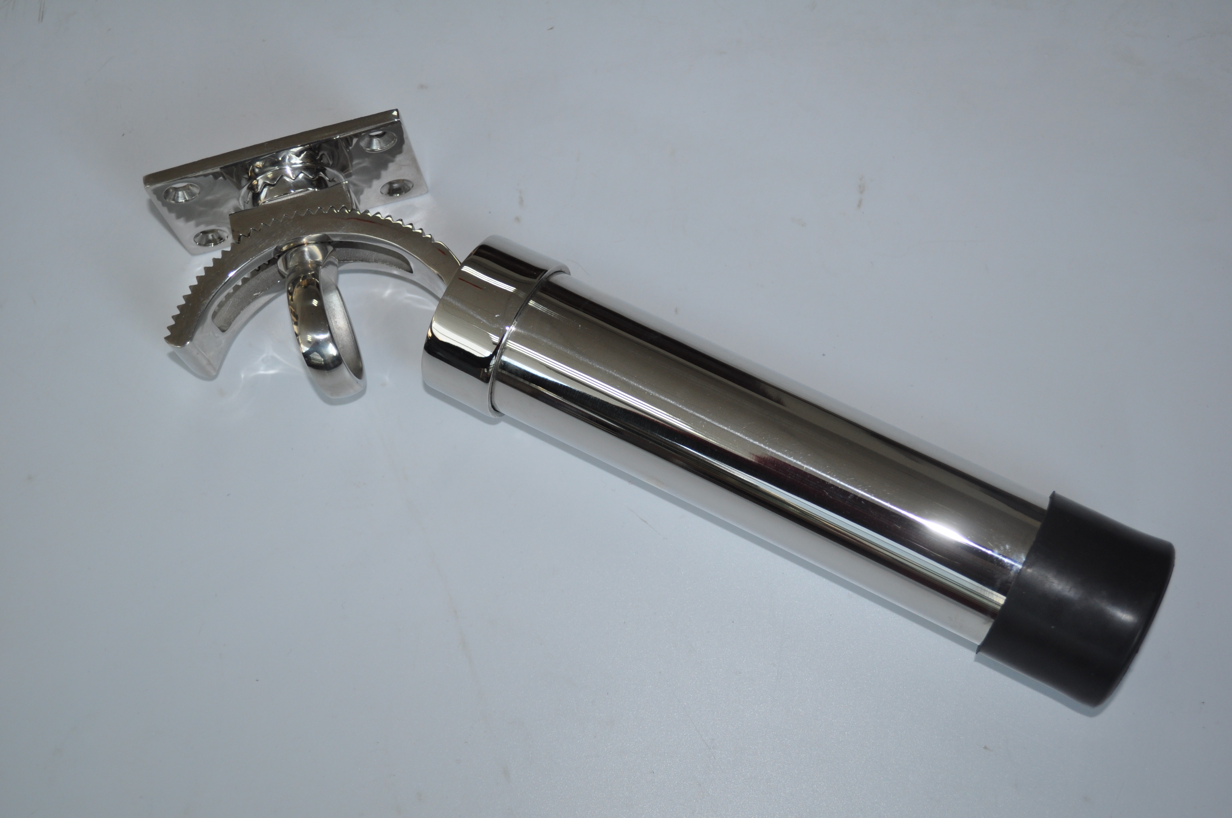 Stainless Steel Adjustable Clamp On Fishing Rod Holder For Boat Yacht Isure Marine