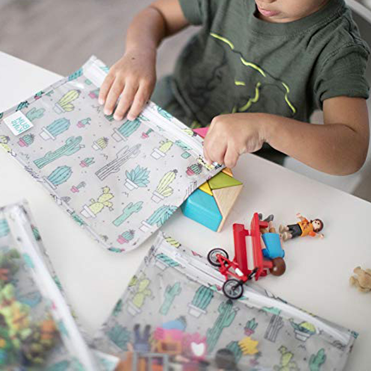 Clear Front Waterproof Baby Bag Transparant Design Polyester Eco Friendly Material
