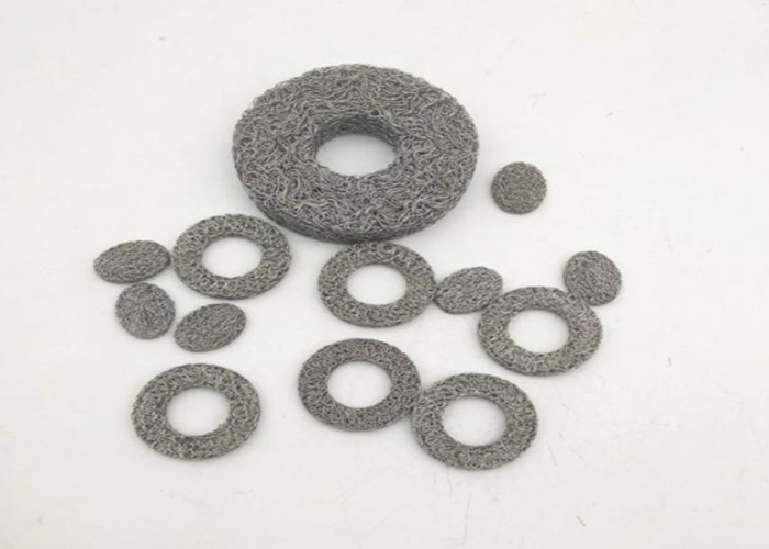 Dia50*25mm Wire Mesh Washer SS Knitted Mesh Gaskets For Shielding