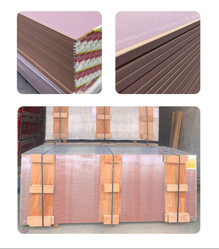Customized Fire Resistant Plasterboard 4x8 For Wall Partition Systems