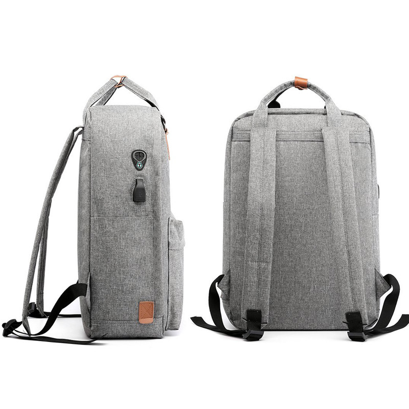 Grey Business Backpack Sets 43cm Usb Charging 3 In 1 Backpack ISO