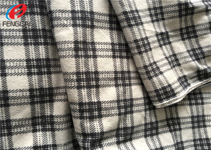 100% Polyester Tricot Knited Fabric Imitate Cotton Velvet Fabric For Home Textile