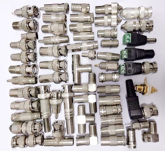 BNC Jack with Terminal CCTV Cable Accessories Video Balun Female Connector
