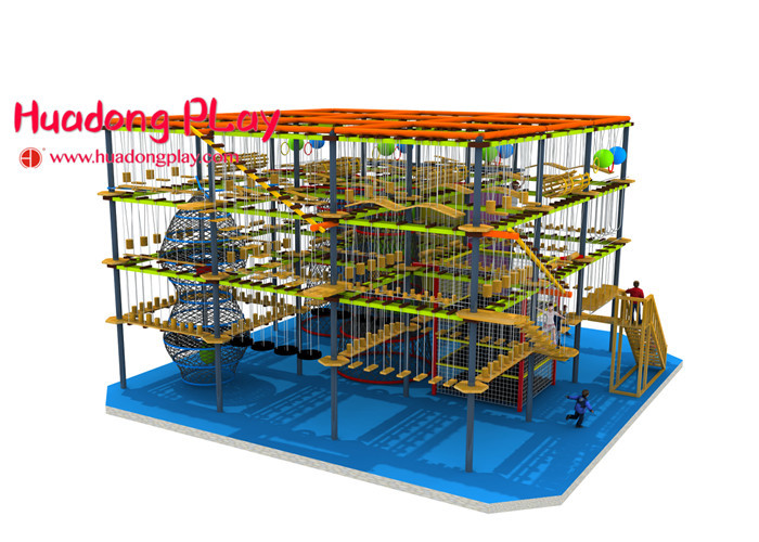 Attractive Indoor Adventure Playground Professional With CAD Instruction