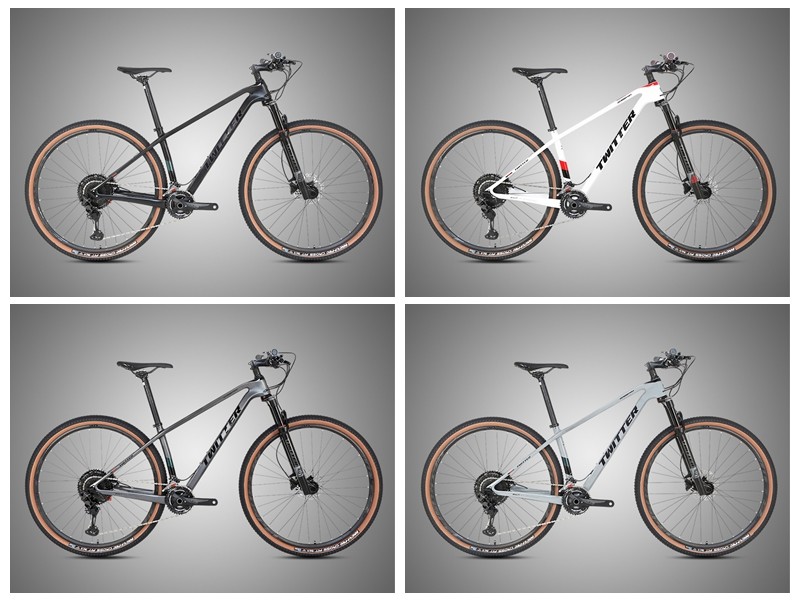 Carbon Fiber Montain Bike 27.5 29er Warriorpro SHIMANO M6100-12 Speed T900 Disc Brake Adult MTB