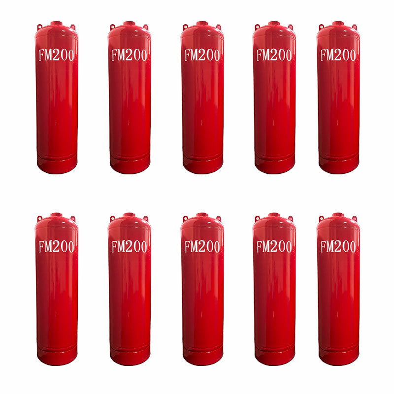 Gaseous FM200 Cylinder Effective Fire Suppression Solution For Industrial