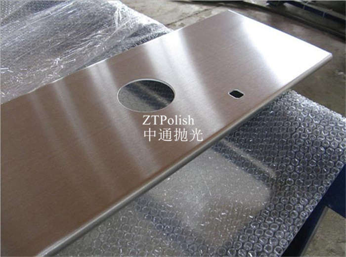 Stainless Steel Plate Mirror Polishing Machine For Carbon Steel Grinding Layer Removal