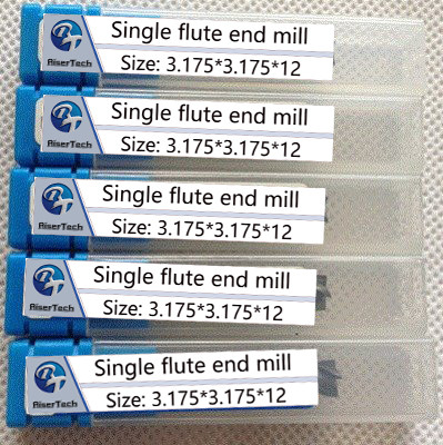 1 Flute Steel Milling Cutter Flute End Mill For Acrylic Wood MDF CNC Cutting And Milling