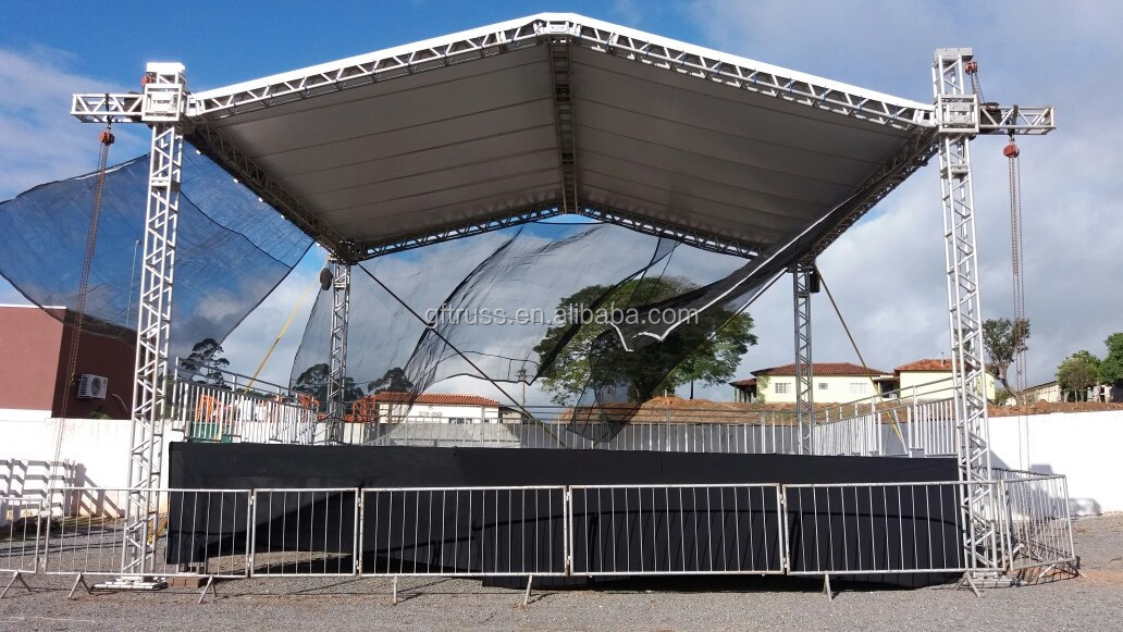 Exhibition Stage Lighting Bolt Truss Frame Structure Aluminum Light Truss