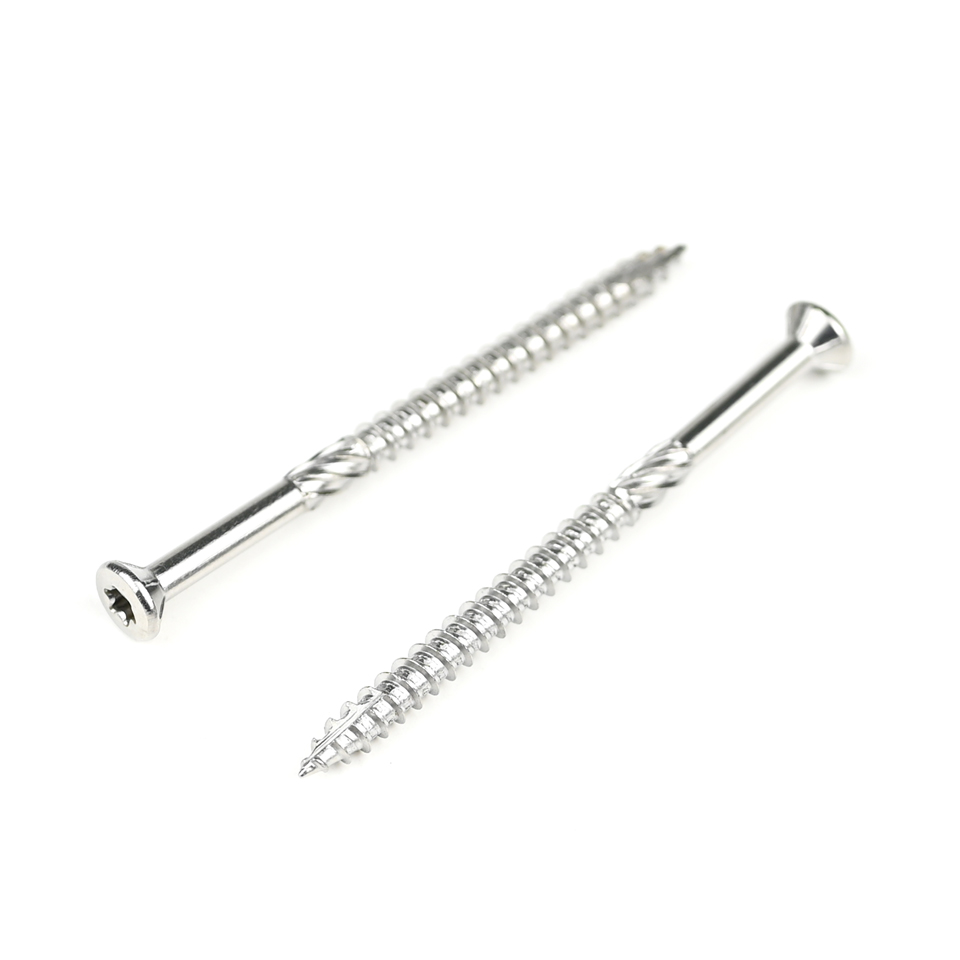Pan Head 60mm Wood Deck Screws With Nibs for Long-lasting Wood Floor Installation