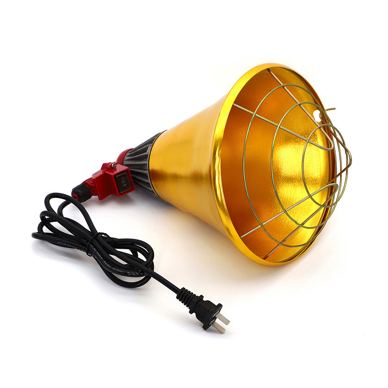 Pig Farm Aluminum Farrowing Pen Lampshade 21.5cm dia For Piglets Heating