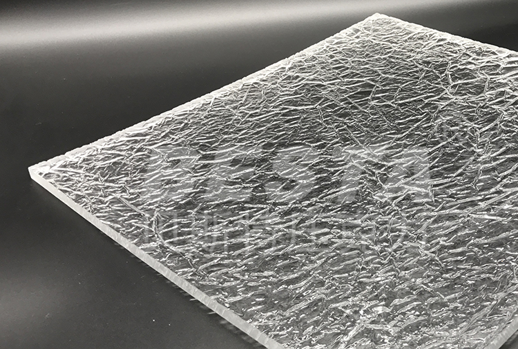 RoHS Special Textured Acrylic Panels Waves Stripes Patterned Plexiglass Panels