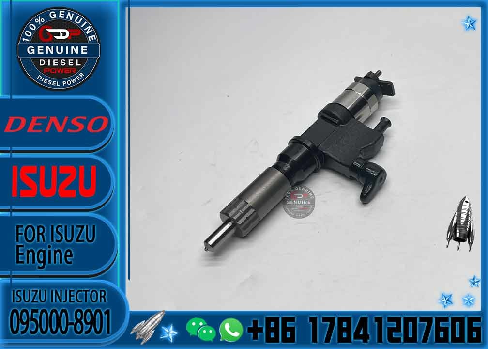 Common Rail Injector Diesel Engine Parts Fuel Injector 095000-8901 095000-8900 For ISUZU 4HK1