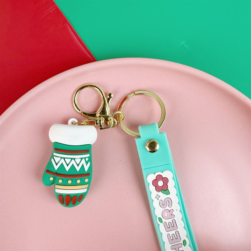 Soft Purse Keychain And Cute Car Keychain Pendant Silicone Stationery Car Key Pendant