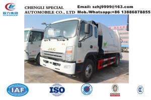 China high quality and competitive price JAC 5m3 Compactor Garbage Truck on Sale, Customized JAC refuse garbage truck