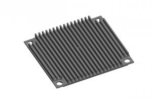 Buy cheap Anodized Sliver Aluminum Extrusion Heatsink Profiles for Auto Led Lightings product