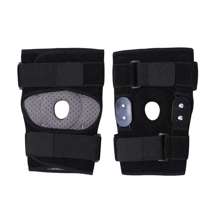 Adjustable Hinged ROM Knee Brace Sports Knee Pads Support Unloader Orthopedic