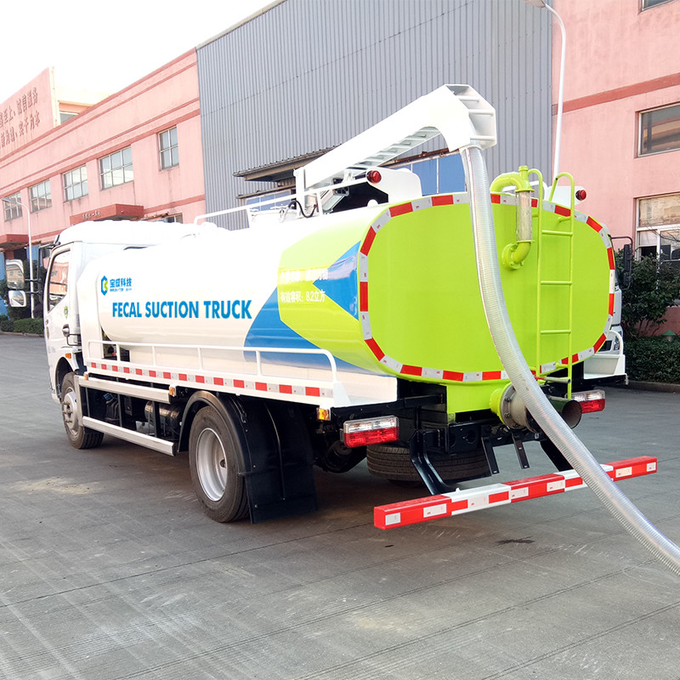 Customized Sewage Vacuum Pump Truck Eco Friendly For Liquid Waste Disposal