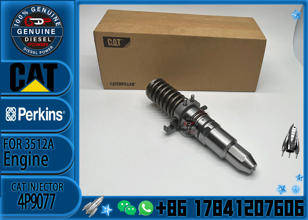 3512 E3512 Fuel Injector Assembly 4P9075 4P9076 7E6408 4P9077 9Y3773 7C4148 6L4357 6L4355 6L4360