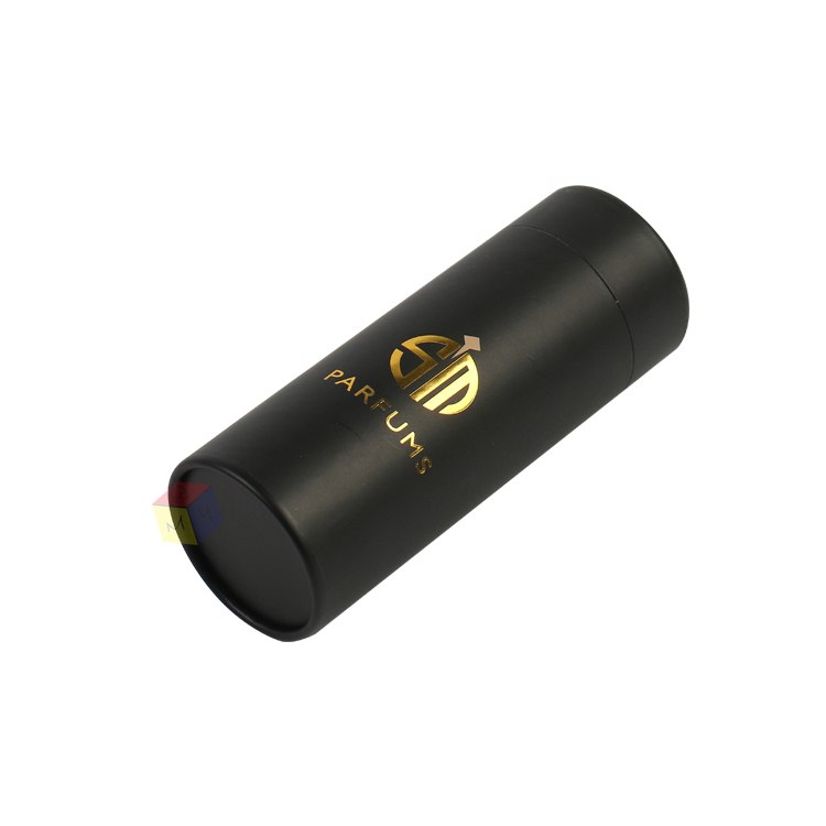 Eco Friendly Cardboard Paper Round Tube Essential Oils Cylinder Gift Box Packaging