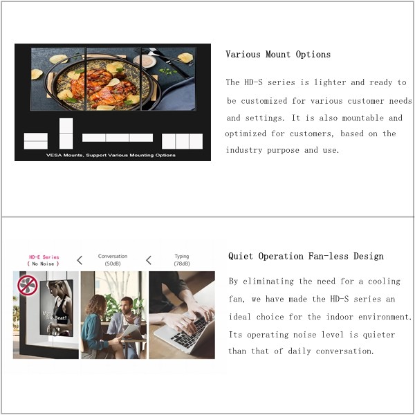 43inch Indoor Digital Signage Kiosk Card Indoor Digital Advertising Screens Billboard