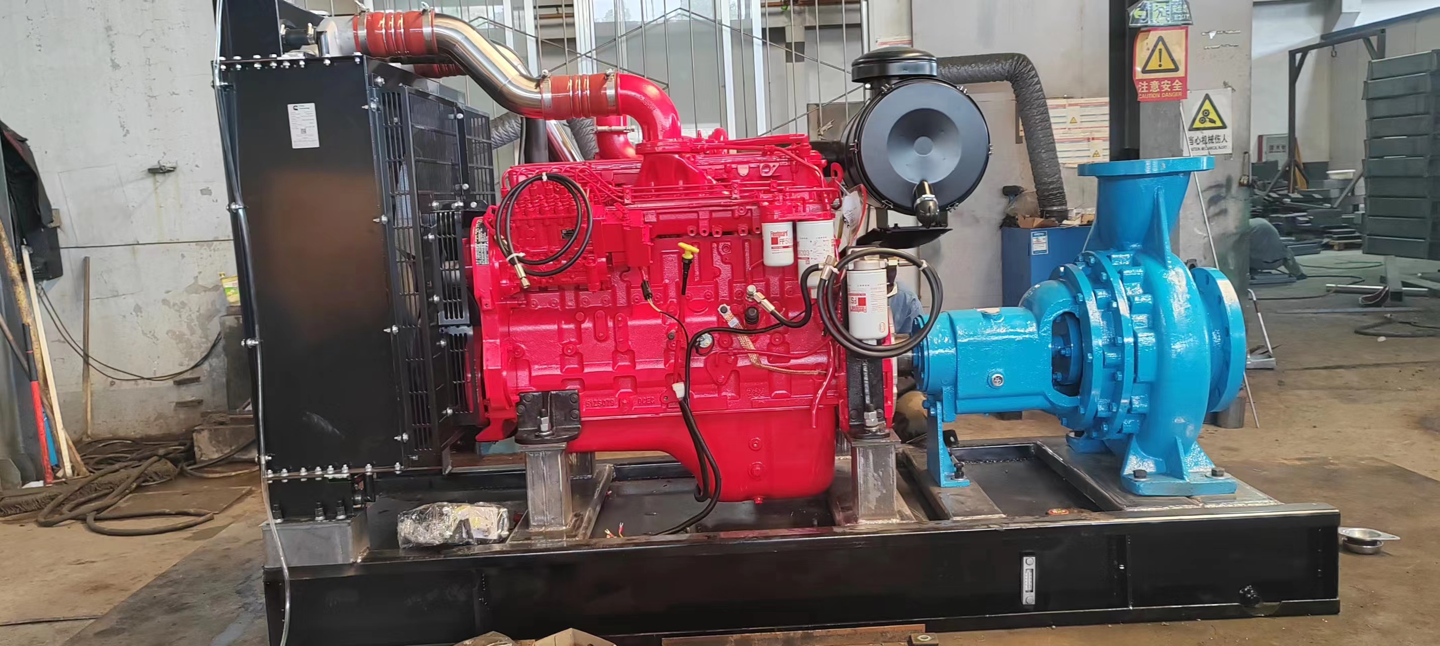 250kVA Kangmingsi Diesel Generator Set with 200KW Output and Water Cooling System