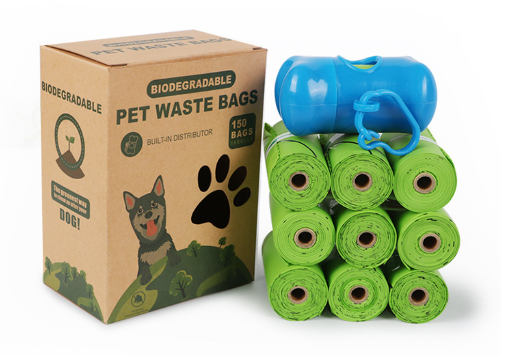 PLA Biodegradable Garbage Bag Fully Biodegradable Pet Waste Garbage Bag 23*33cm