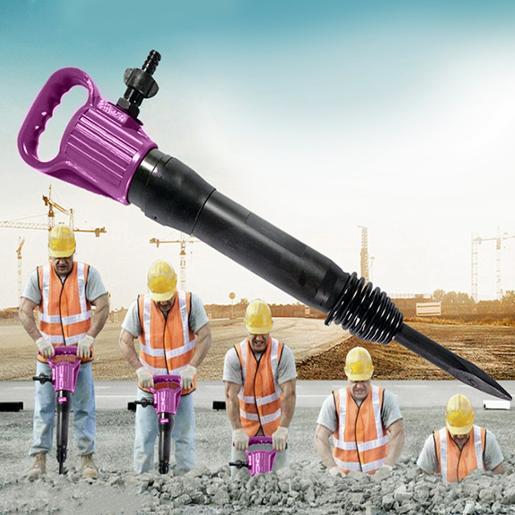 Pneumatic Rock Drill Concrete Breaker Air Pick Hammer Portable Rock Drilling Machine