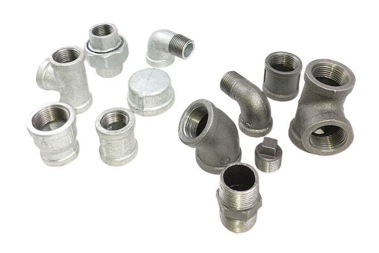 1.6Mpa Working Pressure Galvanised Iron Pipe Fittings 1/2 Inch Npt 90 Degree Elbow