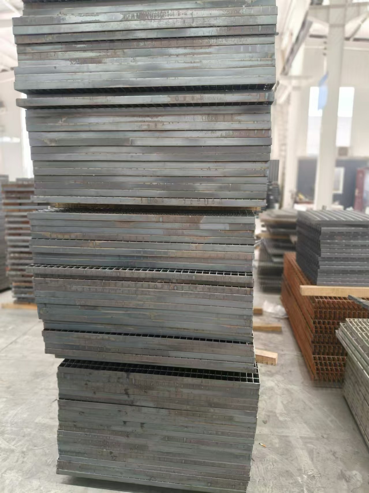Customized Aluminum Non Slip Grating For Industrial Platforms
