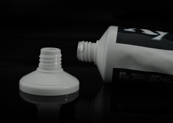 PE Plastic Tube Head In Round Bottom Style Enclosed For Toothpaste Tube