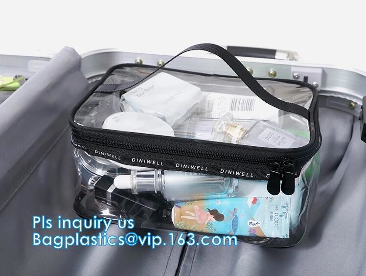 pvc easy take away travel use toothbrush bag, Drawstring Poly Travel Stationery Set Bedsheet Packing Pvc Bag, Cloth Pack