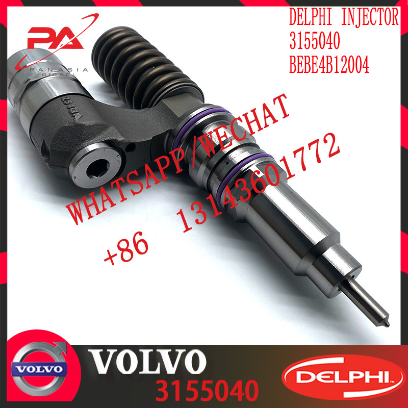 Diesel Engine Fuel injector 3155040 BEBE4B12004 A3 for V-O-L-V D12 3039 EURO SPEC 340-380 HP