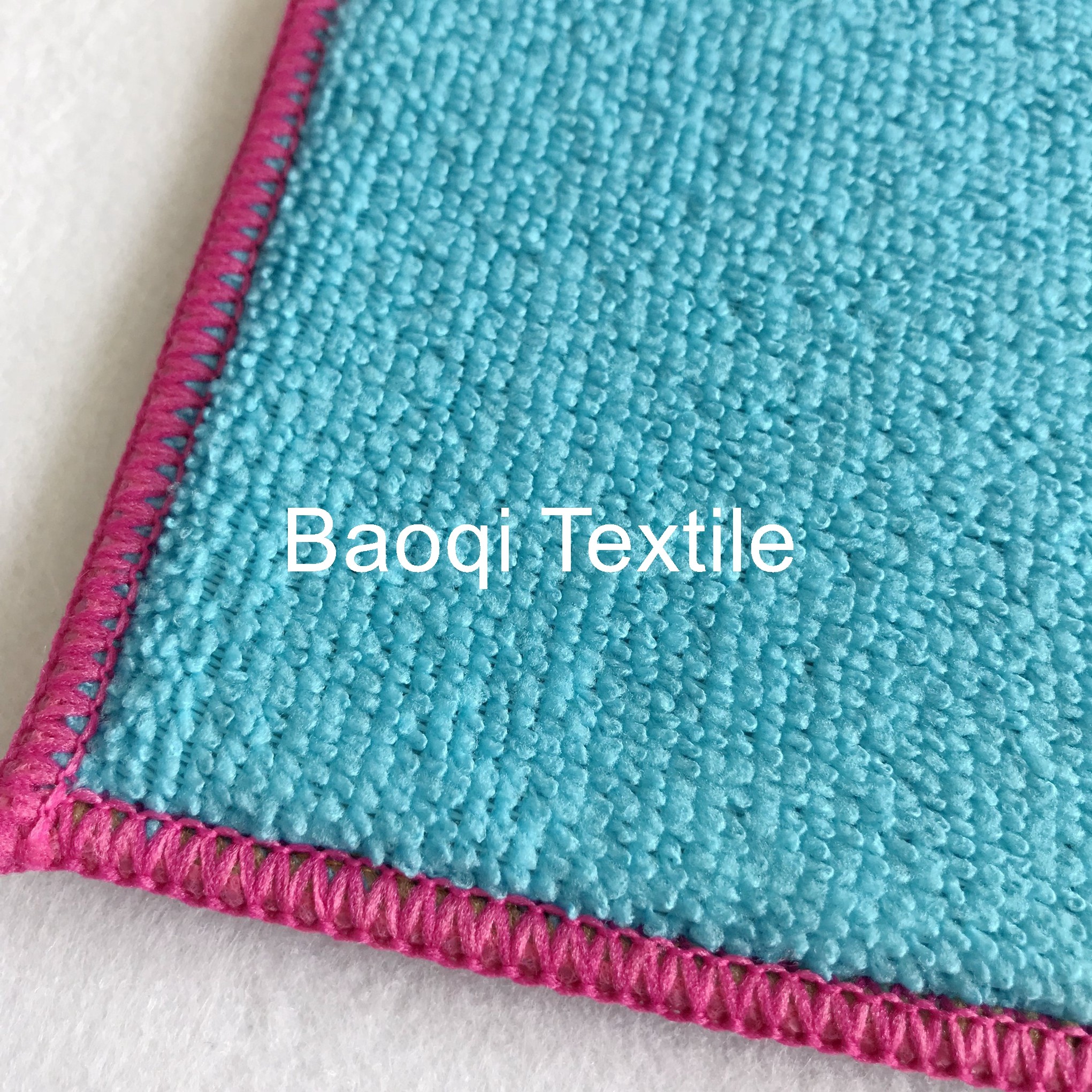 ECO-friendli super absorbent water microfiber printed kitchen mat customized washable pads