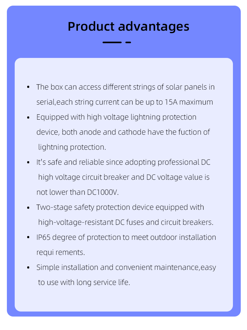 PV Combiner Box HA 3 WAY 1000DVC