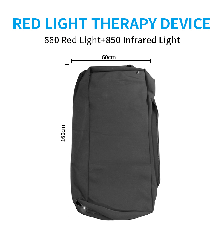 850nm Folded Full Body Red Light Therapy Product Sleeping Bag Heating Pad 160x60