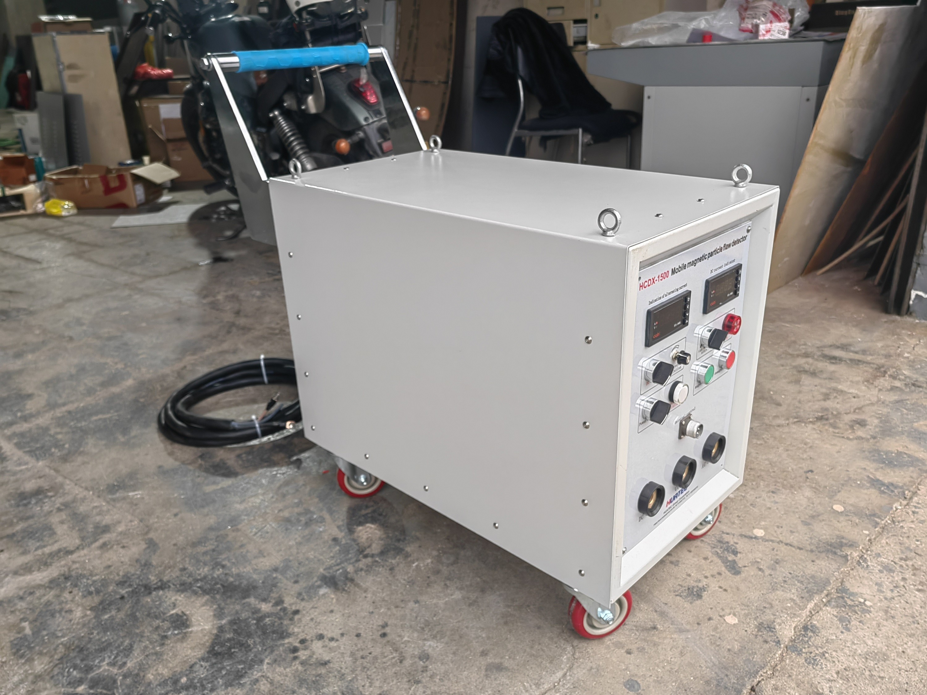 HCDX-1500 1500A Automatic Demagnetizing Current Movable Magnetic Particle Flaw Detector