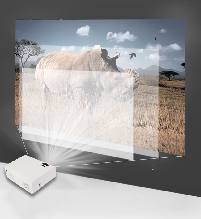 Ir Hanging Portable Mini Lcd Projector 27 Inch
