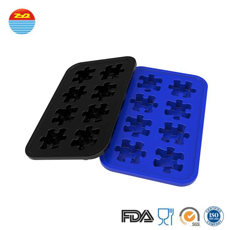 Cute Easy Release Silicone Ice Trays Cute Shape And BPA Free Not Easy Broken
