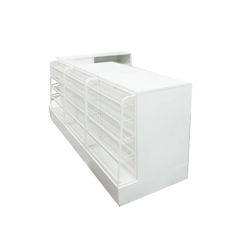 New customized Innovative Product Best Selling Checkout Counter For Grocery Store Supermarket Equipment