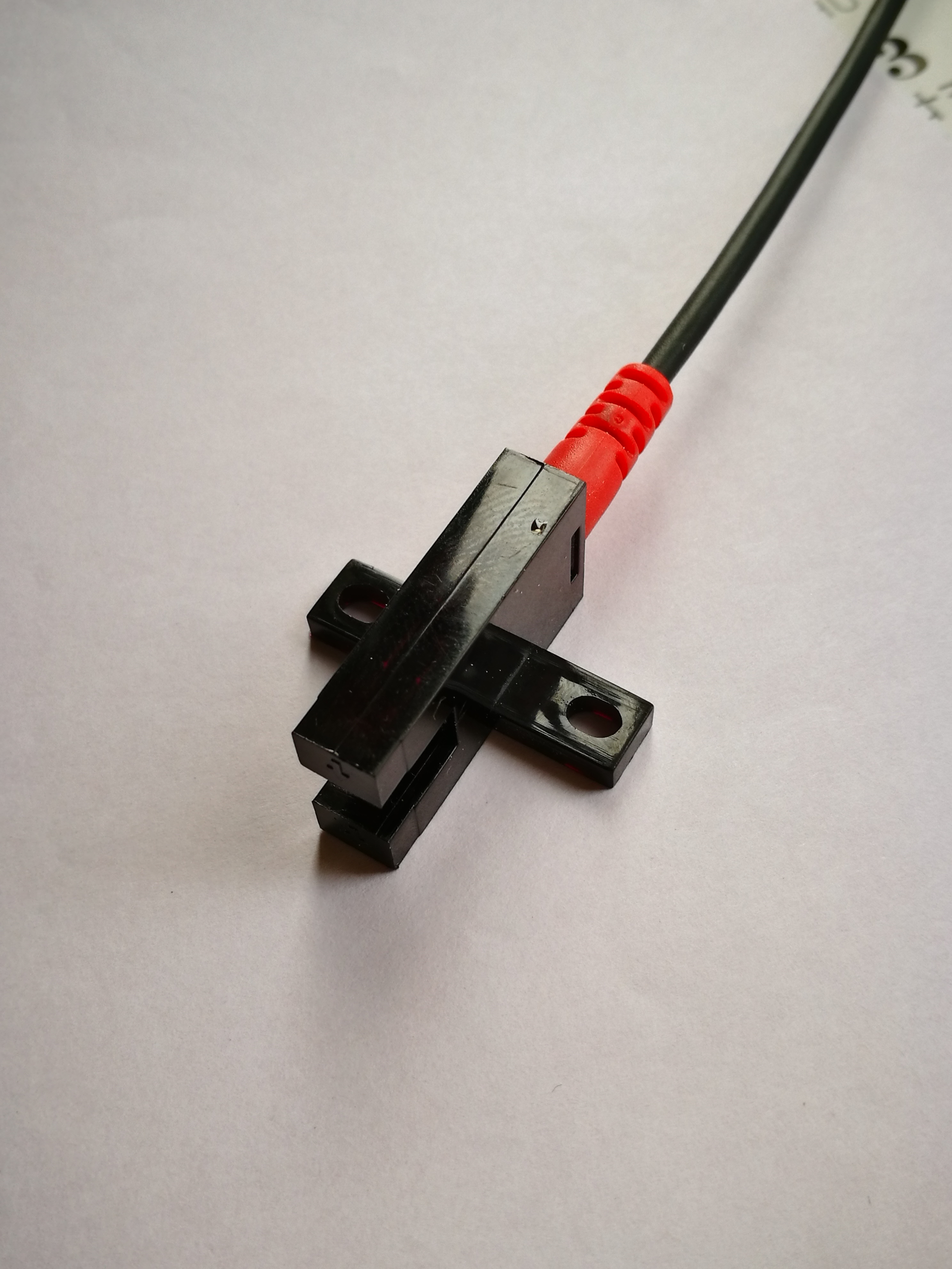 24Vdc Industrial Automation Sensors 5mm Sensing NPN PNP 4 Wires Photoelectric Sensor