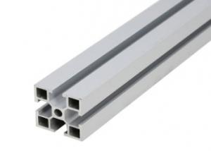 Buy cheap Silvery / Black Anodized T Shaped Aluminum Extrusion Profiles Powder Coated product