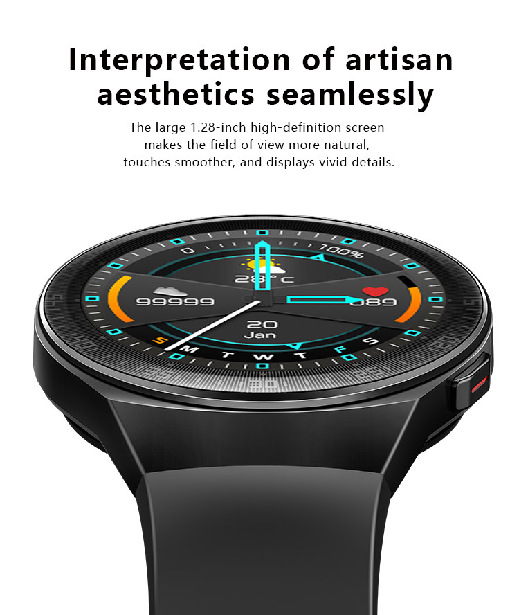 TFT Recording Ip67 Waterproof Smart Bracelet , HRS3300 Running Watch With Music