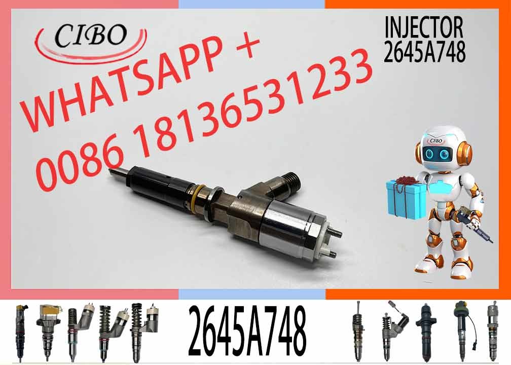 High Pressure Common Rial Injector 320-0688 10R-7939 2645A748 326-4756 326-4740 10R-7951 2645A717 for C6.6 Engine