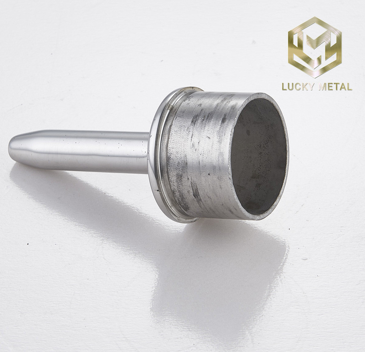 Railing Tube Top Support Stainless Steel Adjustable Saddle Support Post Mount Handrail Bracket