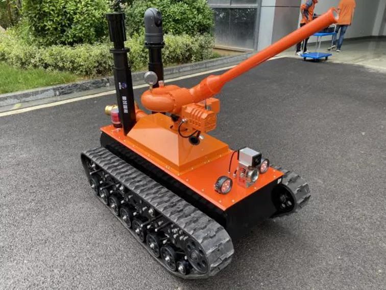 Fire-fighting robot china factory Fire fighting robot TAF35 – Firefighting with water mist
