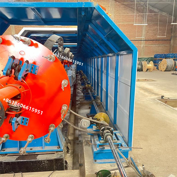 Bow Type Multi Cable Wire Twisting Machine 1250MM 45HP Insulation Cable Twister