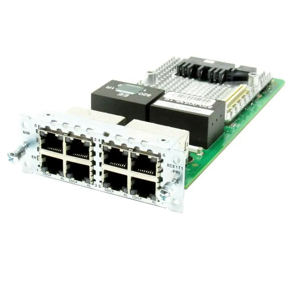 NIM-8CE1T1-PRI 8 Port Network Interface Module for Your Network Optimization and Expansion